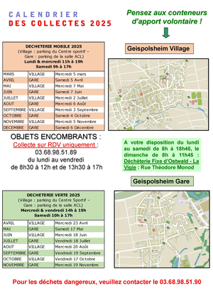 Collectes d%c3%a9chets 2025