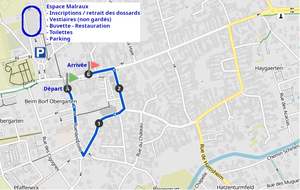 Parcours 600 mètres