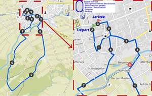 Parcours marcheurs 6 km